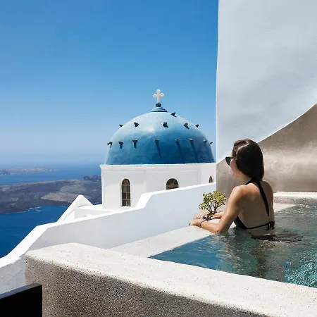 Villa Luxury Blue Dome Santorini Imerovígli