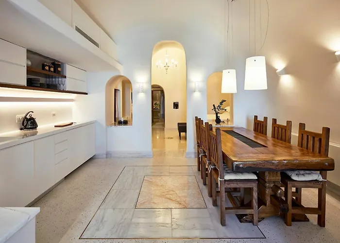 Luxury Blue Dome Santorini Villa