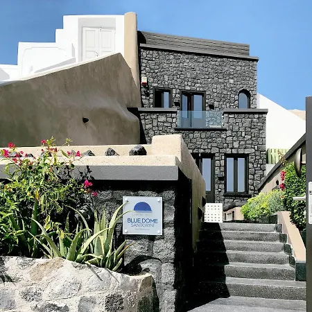 Luxury Blue Dome Santorini * אימרוביגלי