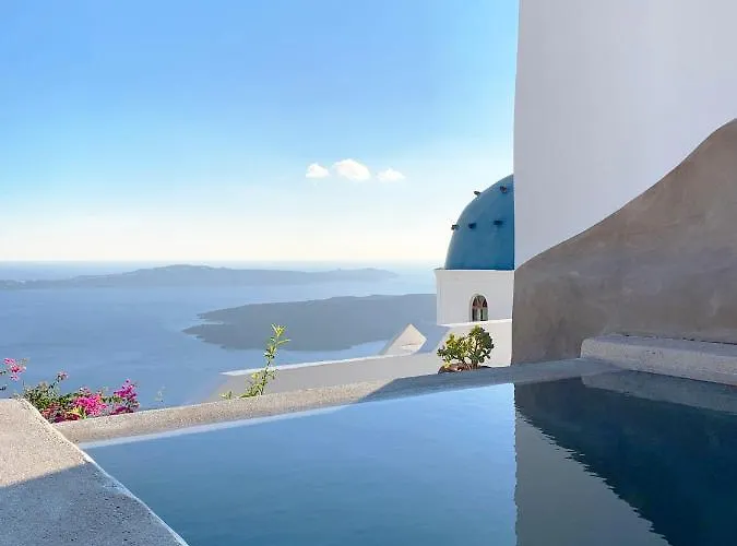 ヴィラ Luxury Blue Dome Santorini