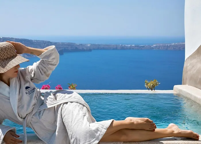 Luxury Blue Dome Santorini ヴィラ