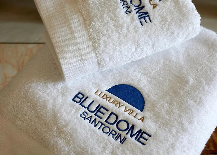 ヴィラ Luxury Blue Dome Santorini *